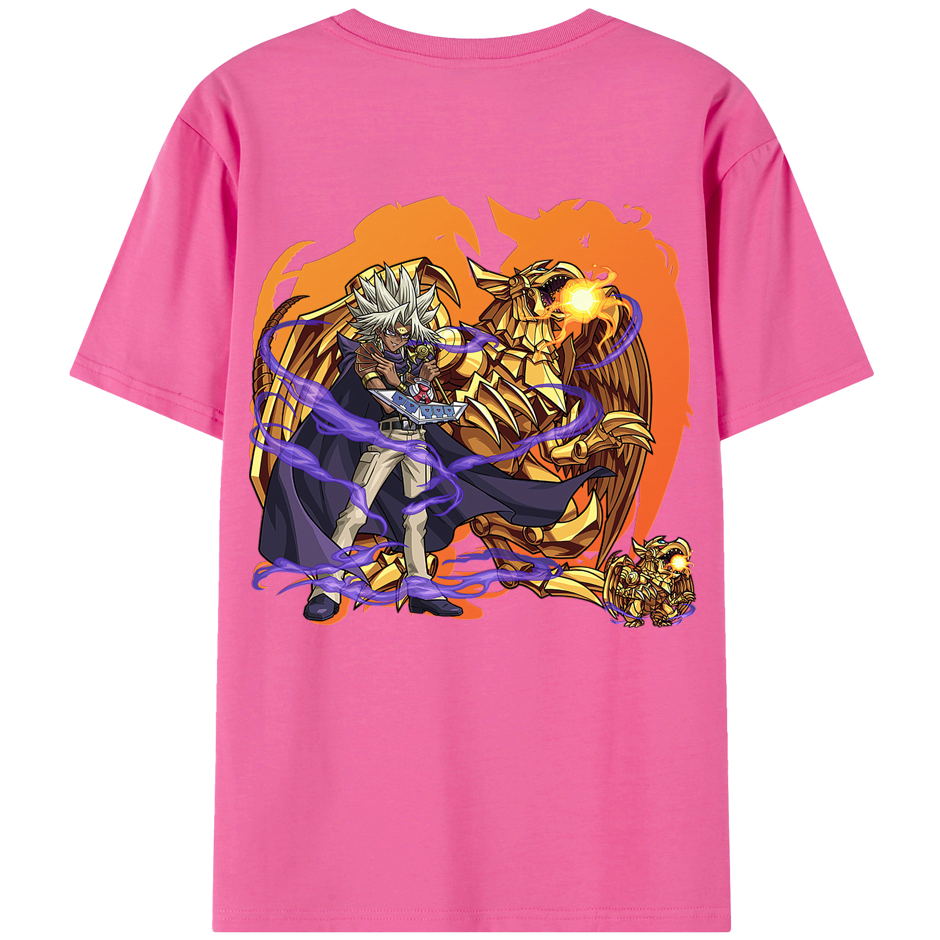 （画像用） 遊☆戯☆王 Yu-Gi-Oh! レディース半袖Tシャツ(バックプリント)